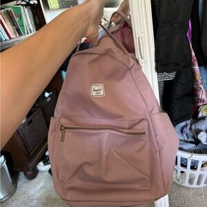 Herschel brand pink medium sized backpack